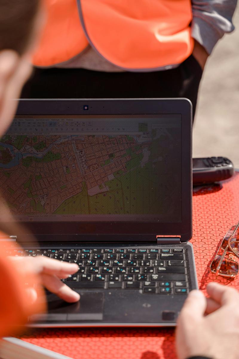 land surveying