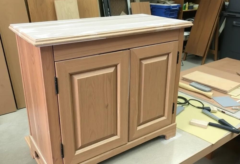 wooden cabinet