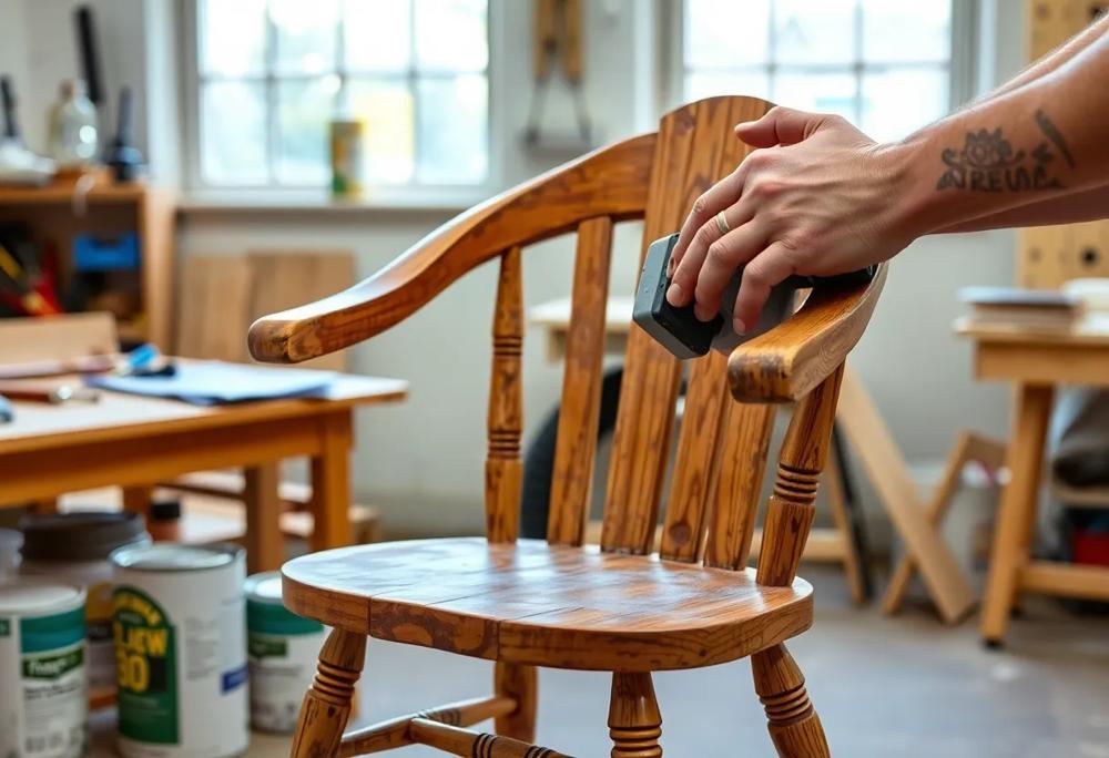 wooden chair